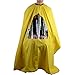 MagiDeal Soft Fashionable Salon Barber Hair Cutting Cape Hairdresser Gown Stylist Phone Tablet Viewing Window Design- Yellow RS.900.00