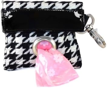 POOCH POUCH - Houndstooth Dispenser Dog Waste Pick-Up Bags (20ea)