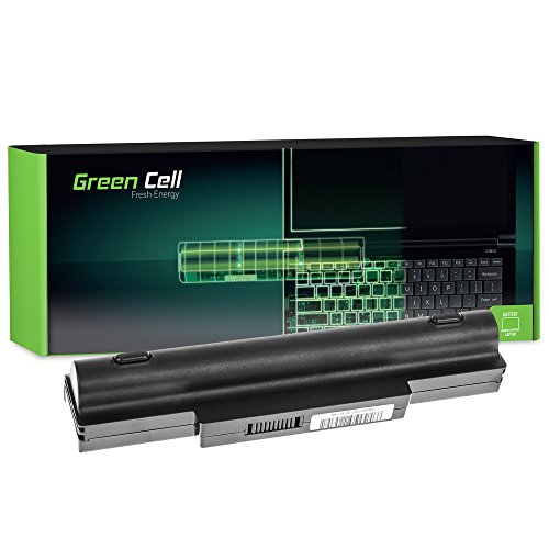 Green Cell® Extended Serie A32-K72 Laptop Akku für Asus K72 K72F K72J K72JR K73 K73S K73SV N71 N73 N73S N73SV X73 X73E X73S (9 Zellen 6600mAh 11.1V Schwarz)