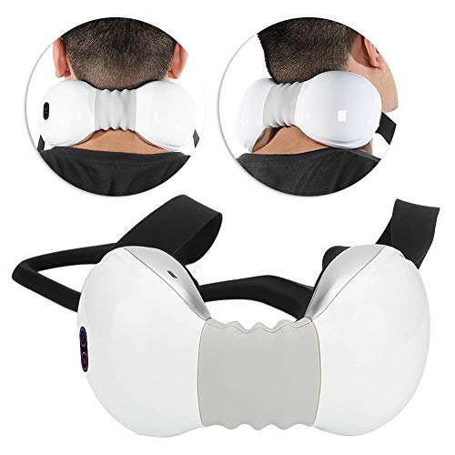 Traction Masajeador De Cuello U-Neck Estimulación Cervical Calor para La Espalda, Pie, Hombro, Uso En La Oficina En Casa, Alivio De Dolor Cuerpo Músculos Doloridos Fauay