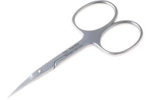 OTTO HERDER MANICURE Otto Herder Ciseaux à cuticules de Solingen 9 cm en acier inoxydable – Ciseaux à cuticules extra tranchants et fins pour couper les cuticules et les restes de peau