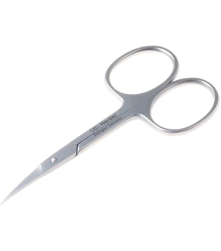 Premium Nagelschere & Nagelhautschere Aus Rostfreiem Edelstahl - 9,5 Cm, Mit Turmspitze Und Etui