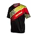 Produktbild Uglyfrog Element Herren Streifen Design MX Motocross/Downhill Jersey Trikot Shirt Enduro Offroad Motorrad Erwachsene Motorräder Zubehör Kurz/Lang Ärmel
