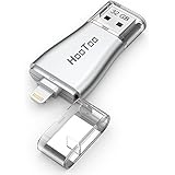 iPhone iPad Memory Stick 32GB USB 3.0 Flash Drive, HooToo External Storage Expansion with Extended MFi Lightning Connector for iOS Mac Windows