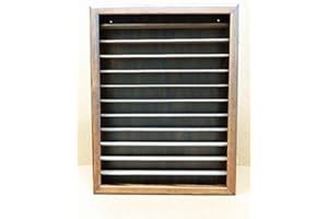 Artesanías Sándalo Vitrina colección de dedales 154