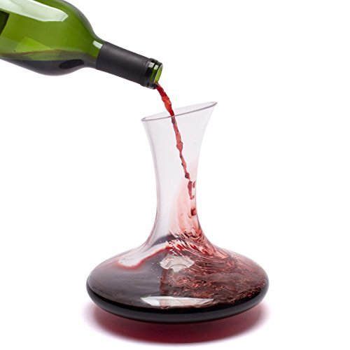 Moebeauty Red Wine Decanters - Made From 100% Lead Free Premium Crystal Glass - Port Wine Decanters by MOEBEAUTY