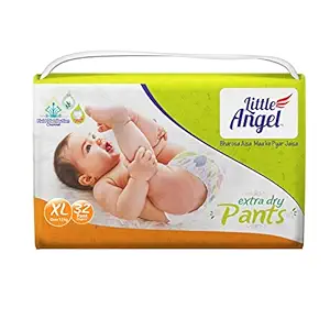 Little Angel Baby Diaper Pants, X-Large - 32 Count (? 11.71 / Count)