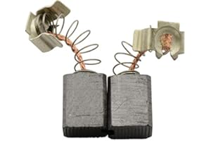 ASEIN Balais de charbon 0246 pour outils électroportatifs Black & Decker - 6x9x11,3 mm - Réf. org. 569441-00 - Pour Black & Decker AST11XC, Black & Decker KD650, Black & Decker KD70KC, Black & Decker KD960,