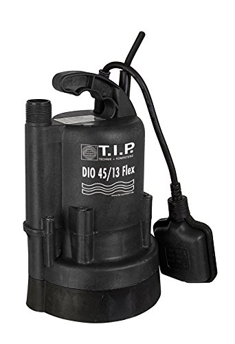 T.I.P. 30263 Regenfasspumpe DIO 45/13, max. Förderhöhe 13 m, 2.700 l/h - 2