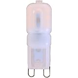 1 lampadina incandescente a LED G9 1,5 Watt AC200-240 V 14 LED x 2835 SMD 3000 K bianco caldo, sostituisce lampadine alogene 