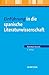 Einführung in die spanische Literaturwissenschaft by 