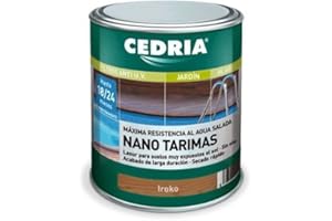 Lasur protector madera Cedria Nano Tarimas 4 litros Iroko