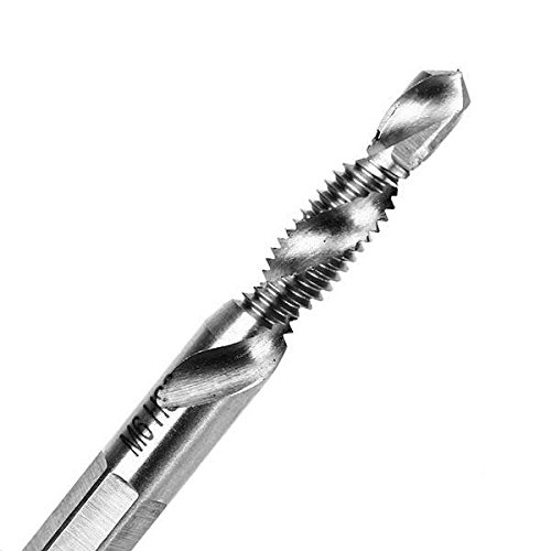 Mohoo Handgewindebohrer Maschinengewindebohrer Drill Bits Satz Edelstahl HSS (M3 M4 M6 M8 M10) Type A - 4