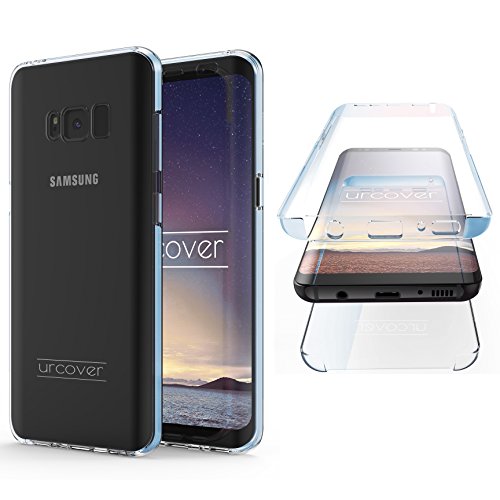 Urcover Funda Galaxy S8 Carcasa Mejorada Samsung Galaxy S8 Cover 360 Grados Carga inal mbrica Qi Case Transparente - Azul reviews Urcover Funda Galaxy S8 Carcasa Mejorada Samsung Galaxy S8 Cover 360 Grados Carga inal mbrica Qi Case Transparente - Azul