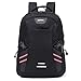 Produktbild WREEE Laptop Rucksack Business Rucksack Schulrucksack Daypack Reiserucksack mit USB-Ladeanschluss Wasserdichte Rucksack Unisex für Arbeit Schule,Black