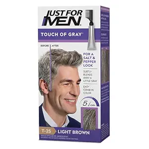 Just for Men Touch of Gray Gray Hair Treatment Light Brown-Gray T-25