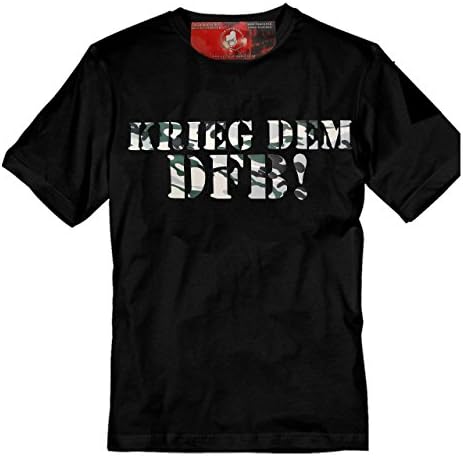 War Dem DFB in Camouflage Men's T-Shirt, black