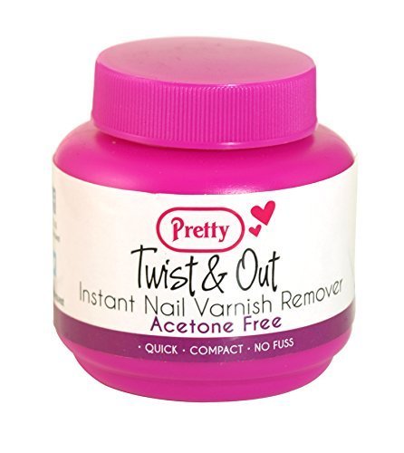 Pretty Twist and Out Acetone Free Nail Varnish Remover 55 ml