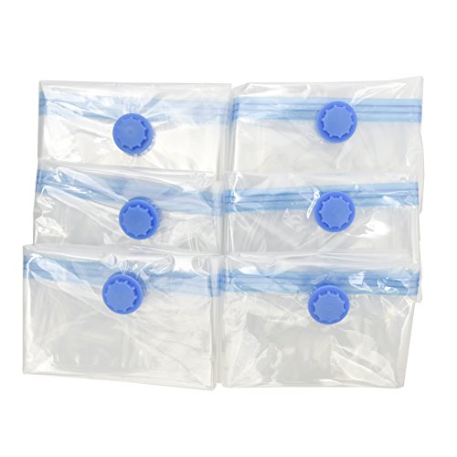 iLP 6 tlg. Set Aufbewahrungsbeutel Vakuum-Beutel 80 x 60 cm für Kleidung, Garderobe und Textil - 8