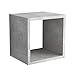 Produktbild Fores Diseño S.L. Regal, 30 x 25 x 30 H cm, Grau, Melamin, 8 x 32 x 33 cm