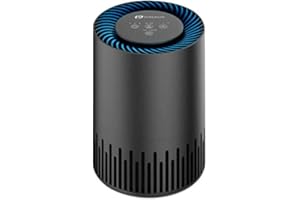 PureMate Air Purifier for Home, Quiet Air Cleaner with True HEPA Filter with 4 Speeds and Sleep Mode, Night Light, Odors Dust Mold for Allergens Smokers Pollen Pet Hair