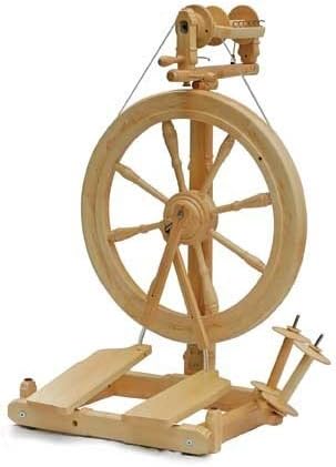 Kromski Sonata Spinning Wheel Clear Finish W/Bag by Kromski