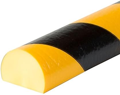 Type C - Surface Buffer Strip - Warns &amp; Protects - Yellow/Black - 5000mm