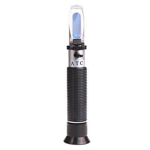 LemonBest® ATC 0% -10% Automatische Temperaturkompensation Salzgehalt Refraktometer Salzwasser-Aquarium - 3