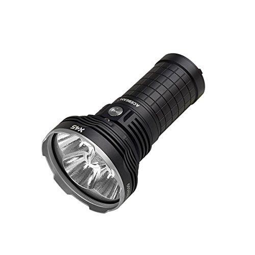 Acebeam X45 16500 Lumens Beam Distanz von bis zu 538 Meters LED suchen/Rescue Taschenlampe Inkl. Akku