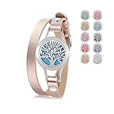 aromatherapie ausbildung farfalla 【Hypoallergen und Anti-Fading】 Das Material besteht aus hochwertigem weichem Leder und ist ideal für empfindliche Haut. Bunte Nachfüllpads wurden aus waschbarer und wiederverwendbarer Baumwolle hergestellt.