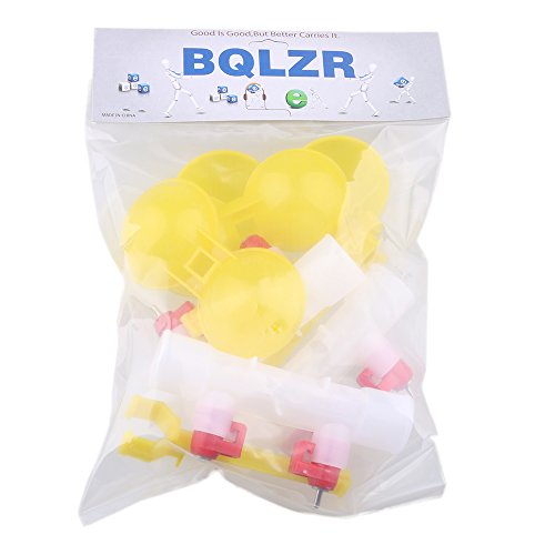 BQLZR 3 Stück Automatisch Nippeltränke Wasser Trinker für Huhn Geflügel Edelstahl Langlebig - 6