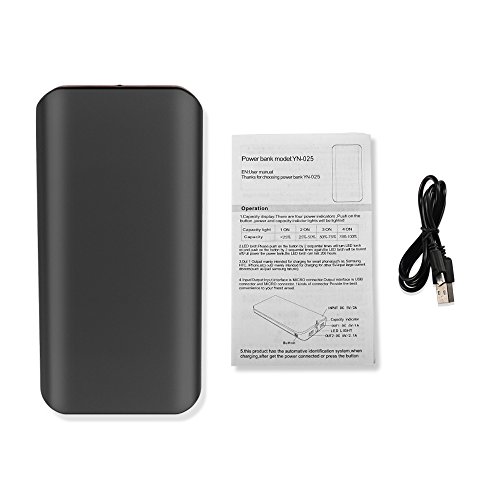 Bater a Externa Power Bank 25000mAh Cargador Port til con Ultra Alta Capacidad Puertos Dobles y Linterna LED de 4 Modos para IPhone X 8 7 6 Puls IPad Samsung Galaxy Androide y Otros Dispositivos reviews Bater a Externa Power Bank 25000mAh Cargador Port til con Ultra Alta Capacidad Puertos Dobles y Linterna LED de 4 Modos para IPhone X 8 7 6 Puls IPad Samsung Galaxy Androide y Otros Dispositivos