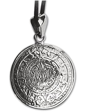 Anhänger Aztekenkalender Keltischer etNox Silber Schmuck - Für richtiges Handeln - 718