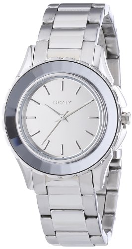 DKNY Damen-Armbanduhr XS Analog Quarz Edelstahl NY2115