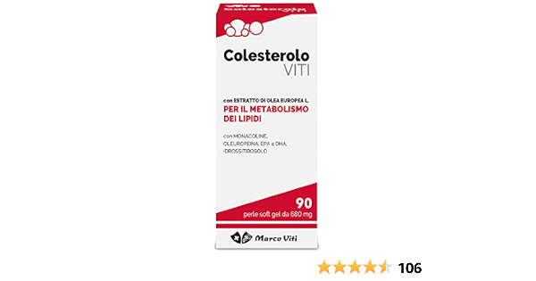 Colesterolo Viti 90 perle soft gel : Amazon.it: Salute e cura della persona