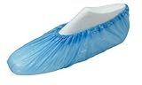 ÜBERSCHUHE Einmal Kunststoff blau 10 Stück