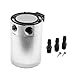 Produktbild Universal High Performance Racing verblüffte Öl Fangen können Reservoir Tank 3-Port Öl Fangen können/Tank / Luft-Öl-Separator-Tools - weiß