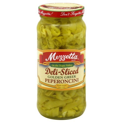 Preisvergleich Produktbild G L Mezzetta Peppers, Gld Gr Slc Pprnc, 16-Ounce (Pack of 6) by G L Mezzetta