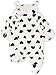 Pumpkin Patch Baby Girls 0-24m Furry All In One Footies, White (Milk), 12-18 Months
