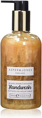 Asper & Jones Orange and Ginger Gold Glitz Hand Wash