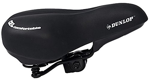 Preisvergleich Produktbild DUNLOP cityradsättel, schwarz, 26.5x18.5 cm