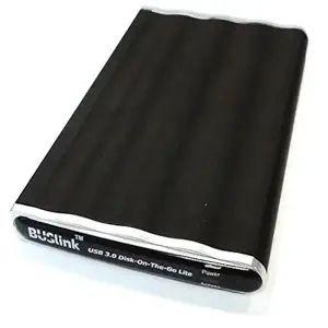 BUSlink USB 3.0 Disk-On-The-Go SSD External Slim Drive (240GB)