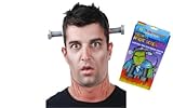 Diadema ideal para compeltar tu disfraz de Frankenstein. Incluye una diadema con dos tornillos plateados sobresaliendo a los lados de la cabeza. Tamaño 7cm