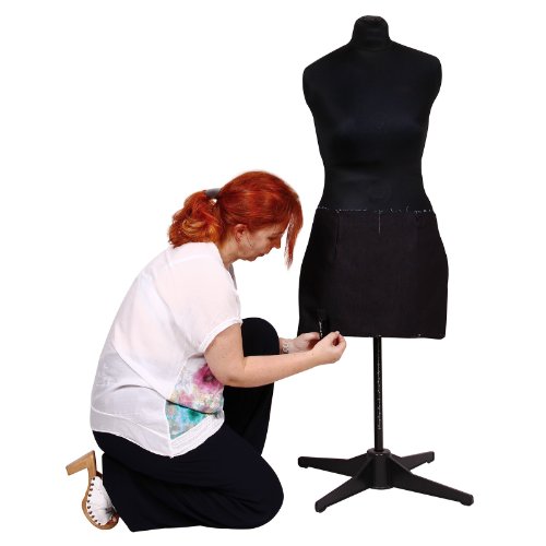 Damen Schneiderpuppe Verstellbare Schneiderpuppe Prymadonna Größe S inklusive Schutzbezug in schwarz - 7