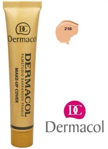 Dermacol Camouflage Make-up (Makeup Grundierung, zum Abdecken von Tattoos und Narben), 218
