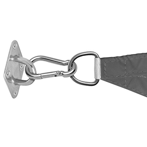 Sol Royal® Karabiner-Haken aus Edelstahl – Zubehör für SolVision Sonnen-Segel Schatten-Segel Dreieck Viereck - 3