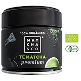 infusion te verde beneficios Grado Ceremonial Matcha Premium 100% Ecológico (30 g)  Té verde en polvo Orgánico de Japón  Té Matcha de grado ceremonial premium BIO  Matcha & CO