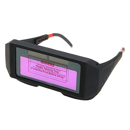 Lunette De Soudure D'assombrissement Automatique D'énergie Solaire D'affichage À Cristaux Liquides, Casque Protecteur De Masque De Lunettes De Soudeuse De Sécurité avec La Nuance Réglable