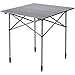 Produktbild Berger Campingtisch mit rollbarer Tischplatte, silber, Aluminium, Tischfläche 70 x 70 cm, kleines Packmaß