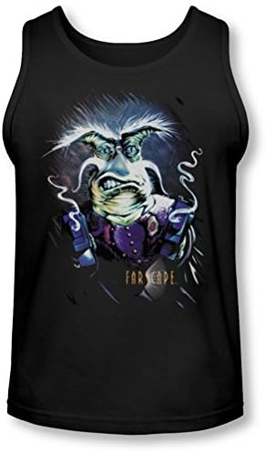 Farscape - Mens Rygel Smoking Guns Tank-Top, XX-Large, Black